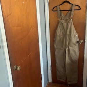 H&M Cargo Khaki Overalls